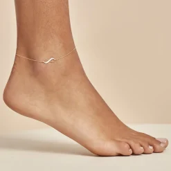 Histoire d'Or Chaîne De Cheville Esparcette Or Jaune Online