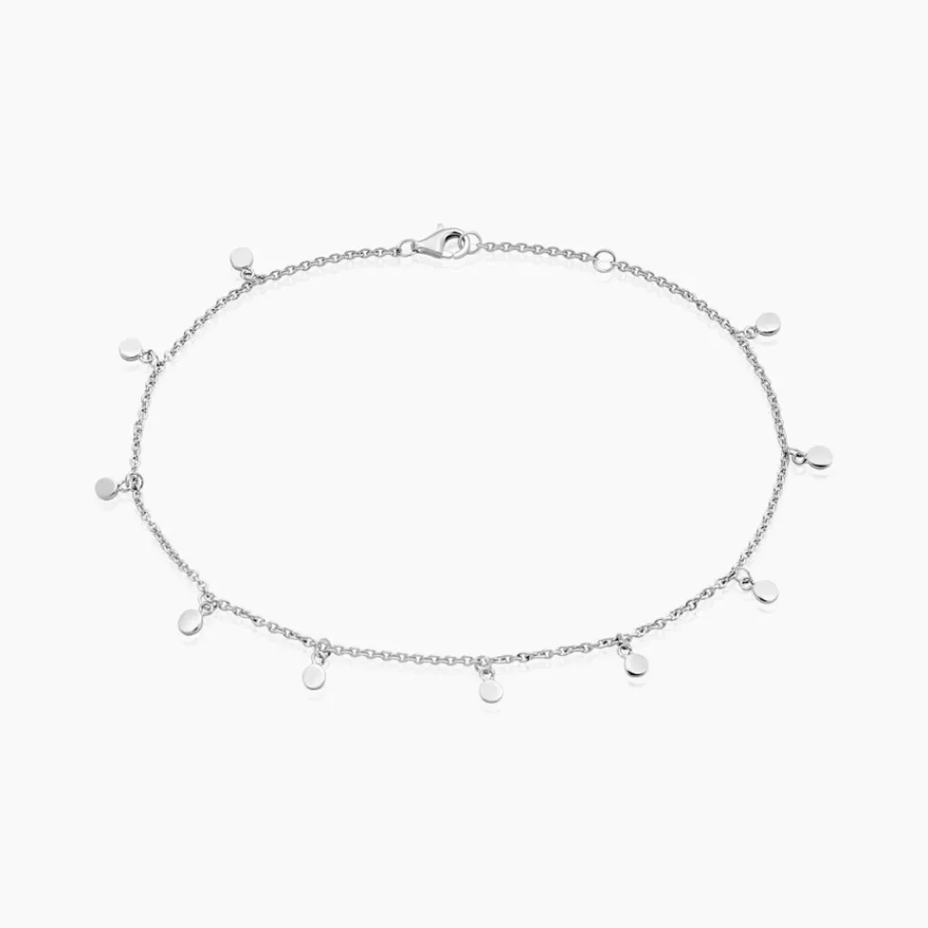 Histoire d'Or Chaîne De Cheville Fillira Argent Blanc Online