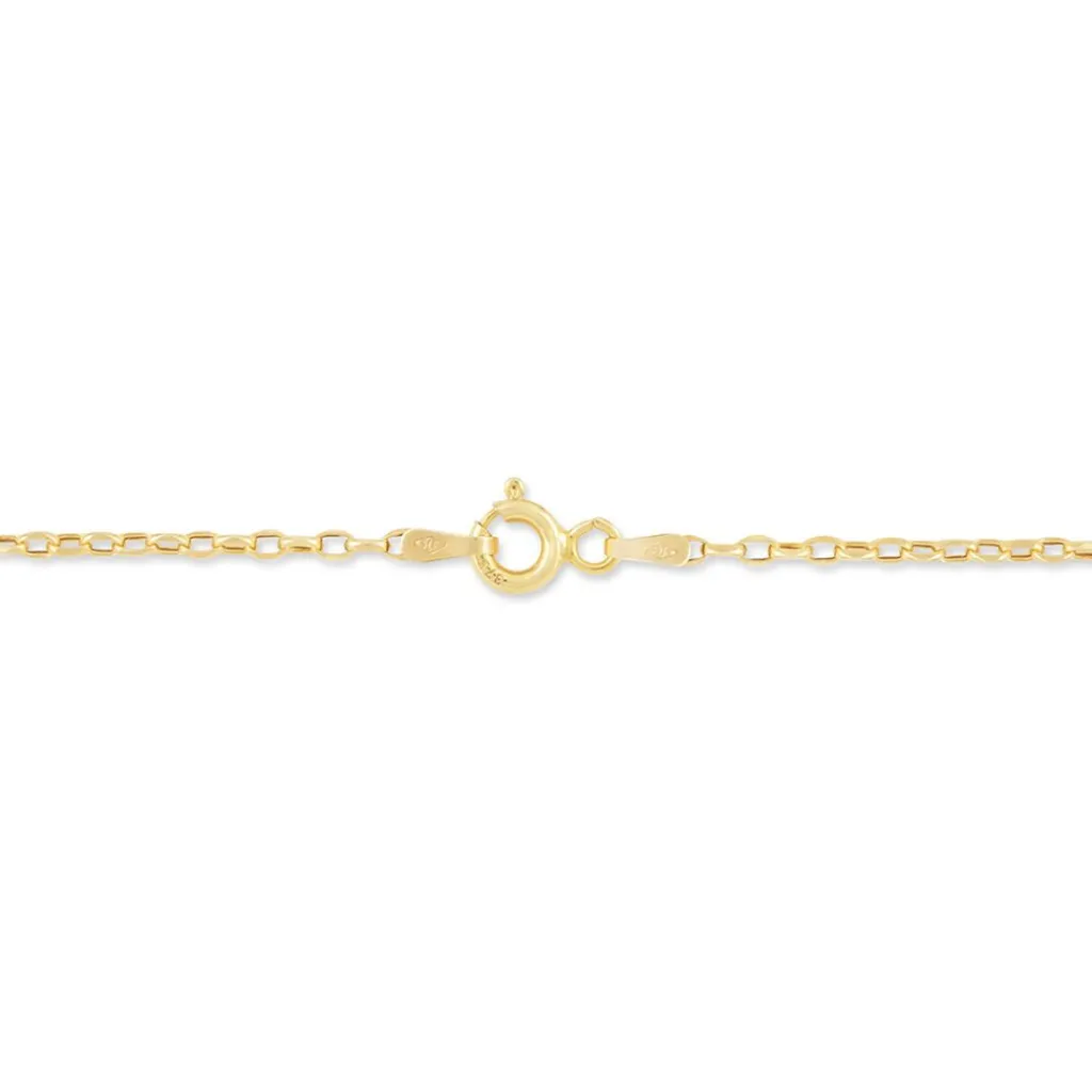 Histoire d'Or Chaîne De Cheville Jahleel Or Jaune New