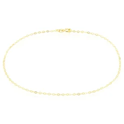 Histoire d'Or Chaîne De Cheville Maille Forçat Or Jaune Clearance