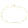 Histoire d'Or Chaîne De Cheville Maille Jaseron Or Jaune