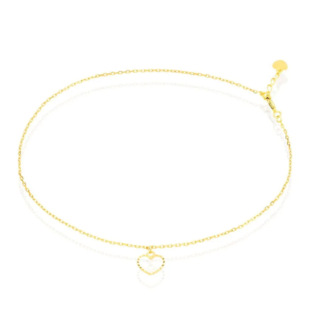 Histoire d'Or Chaîne De Cheville Samanta Or Jaune