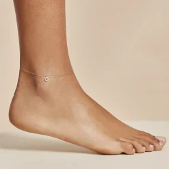 Histoire d'Or Chaîne De Cheville Samanta Or Jaune Oxyde De Zirconium Sale