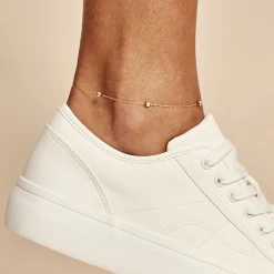 Histoire d'Or Chaîne De Cheville Zahia Or Jaune Best