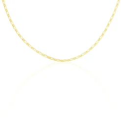 Histoire d'Or Chaîne Esma Maille Alternee 1/3 Or Jaune New