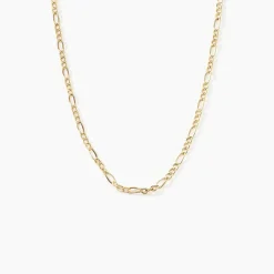 Histoire d'Or Chaîne Esma Maille Alternee 1/3 Or Jaune Sale