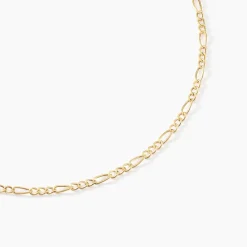 Histoire d'Or Chaîne Esma Maille Alternee 1/3 Or Jaune Sale