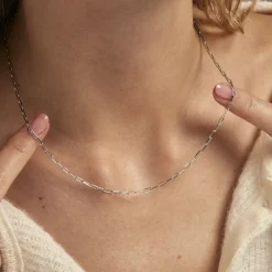 Histoire d'Or Chaîne Havana Argent Blanc New