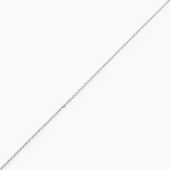 Histoire d'Or Chaîne Igoa Maille Forçat Diamantee Or Blanc Discount