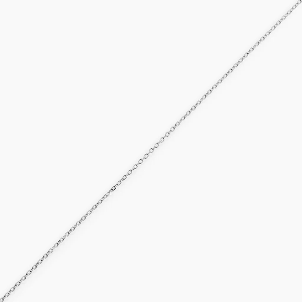 Histoire d'Or Chaîne Igoa Maille Forçat Diamantee Or Blanc Discount