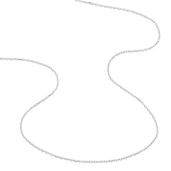 Histoire d'Or Chaîne Igoa Maille Forçat Diamantee Or Blanc Online