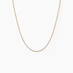 Histoire d'Or Chaîne Igoa Maille Forçat Diamantee Or Jaune New