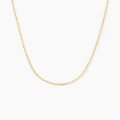 Histoire d'Or Chaîne Igoa Maille Forçat Diamantee Or Jaune Best