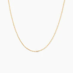 Histoire d'Or Chaîne Igoa Maille Forçat Diamantee Or Jaune Discount