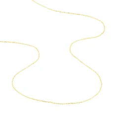 Histoire d'Or Chaîne Igoa Maille Forçat Diamantee Or Jaune