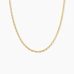 Histoire d'Or Chaîne Igoa Maille Forçat Diamantee Or Jaune Hot