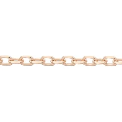 Histoire d'Or Chaîne Igoa Maille Forçat Diamantee or rose Discount