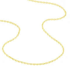 Histoire d'Or Chaîne Igoa Maille Forçat Diamantee Or Jaune Clearance