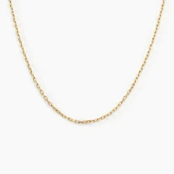 Histoire d'Or Chaîne Igoa Maille Forçat Diamantee Or Jaune Outlet