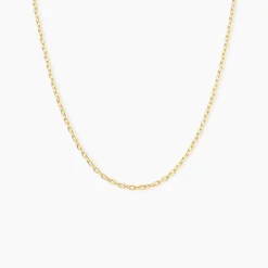 Histoire d'Or Chaîne Igoa Maille Forçat Diamantee Or Jaune Clearance