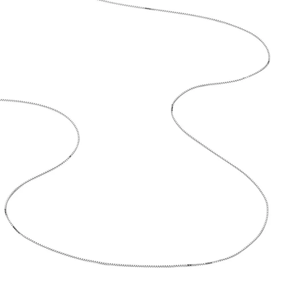 Histoire d'Or Chaîne Igor Maille Venitienne or blanc