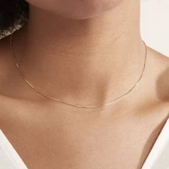 Histoire d'Or Chaîne Igor Maille Venitienne Or Jaune Hot