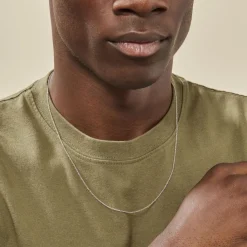 Histoire d'Or Chaîne Ilan Maille Forçat Ronde Or Blanc