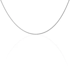 Histoire d'Or Chaîne Imad Maille Gourmette or blanc Online