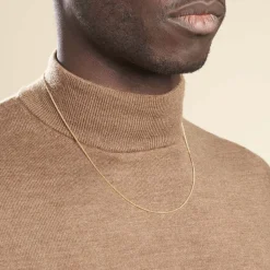 Histoire d'Or Chaîne Imad Maille Gourmette or jaune Discount