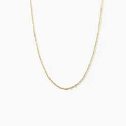 Histoire d'Or Chaîne Imanie Maille Singapour or jaune Discount