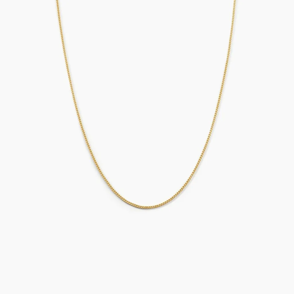 Histoire d'Or Chaîne Iris Maille Gourmette Or Jaune Best