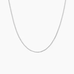 Histoire d'Or Chaîne Iris Maille Gourmette or blanc New