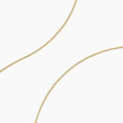 Histoire d'Or Chaîne Iris Maille Gourmette or jaune Hot