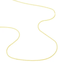 Histoire d'Or Chaîne Ixia Maille Gourmette Diamantee Or Jaune Sale