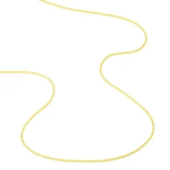 Histoire d'Or Chaîne Ixia Maille Gourmette Diamantee Or Jaune