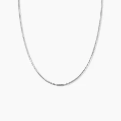 Histoire d'Or Chaîne Kassie Maille Omega Argent Blanc New