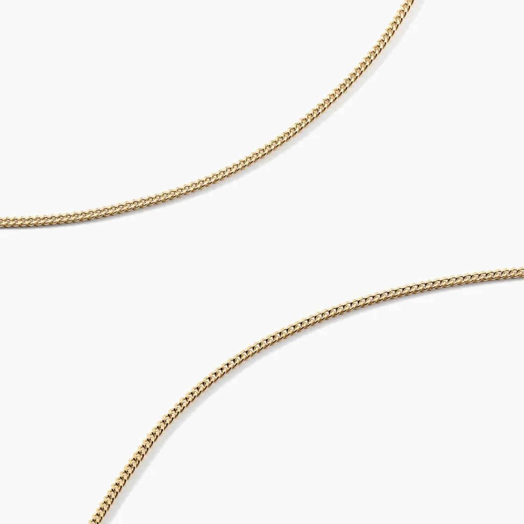 Histoire d'Or Chaîne Maille Gourmette Or Jaune