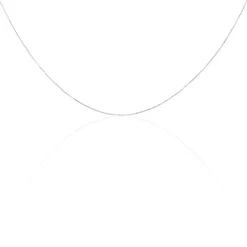 Histoire d'Or Chaîne Nirina Maille Vénitienne Or Blanc