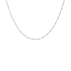 Histoire d'Or Chaîne Olaae Maills Singapour Or Blanc Sale