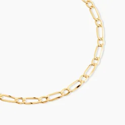 Histoire d'Or Chaîne Ophelio Maille Alternee 1/1 or jaune Sale