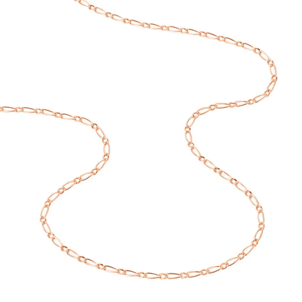 Histoire d'Or Chaîne Ophelio Maille Alternee 1/1 or rose Online