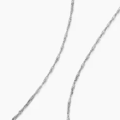 Histoire d'Or Chaîne Shanone Argent Blanc Sale