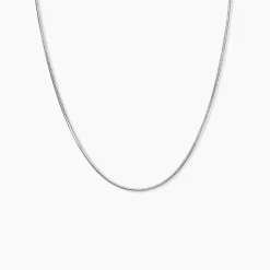 Histoire d'Or Chaîne Simineae Argent Blanc Sale