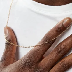 Histoire d'Or Chaîne Vince Plaqué Or Jaune Outlet