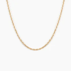 Histoire d'Or Chaîne Vince Plaqué Or Jaune