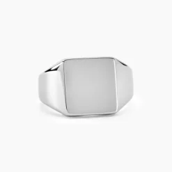 Histoire d'Or Chevaliere Acier Blanc Winebald Discount