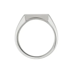 Histoire d'Or Chevaliere Acier Blanc Winebald Discount