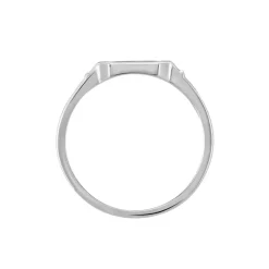 Histoire d'Or Chevalière Argent Blanc Djulian Email Sale