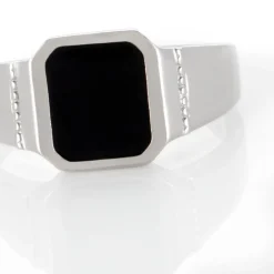 Histoire d'Or Chevalière Argent Blanc Djulian Email Sale