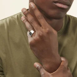 Histoire d'Or Chevalière Argent Otylia Oxydes De Zirconium Best